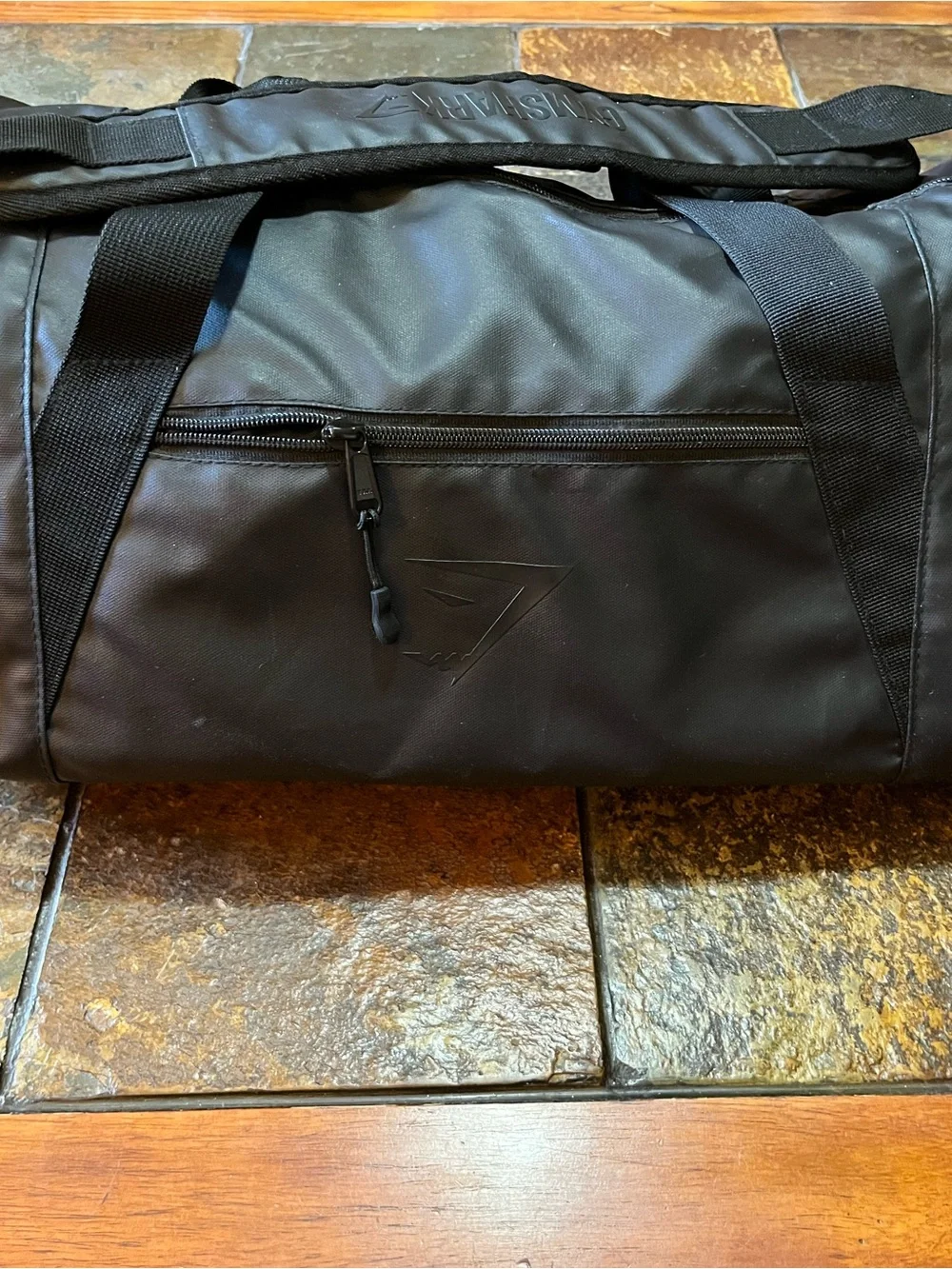 Gymshark Black Men's Duffel Bag - Streamlined Carry